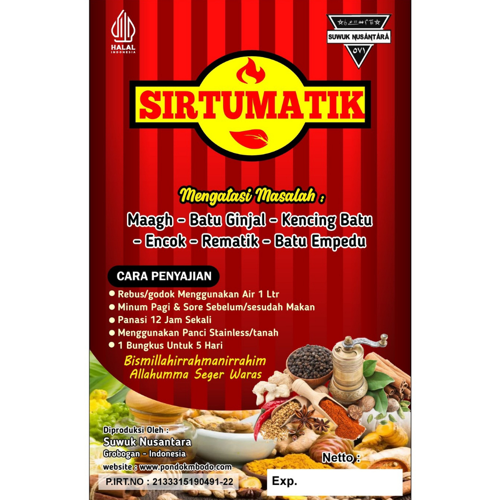 

JAMU SUWUK SIRKUMATIK