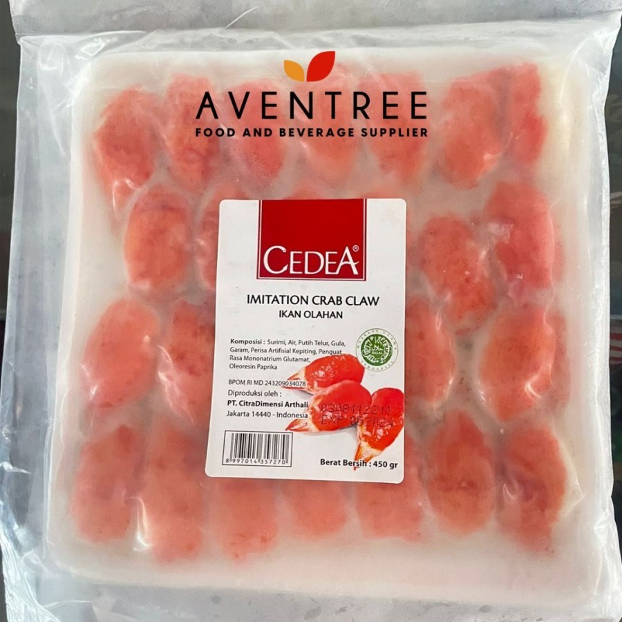 

Cedea Crab Claw 450 gram capit kepiting seafood frozen
