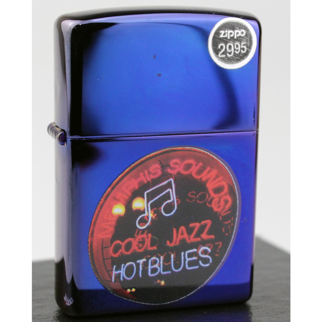 Zippo 20614 Cool Jazz Hot Blues, Indigo Mood 2004