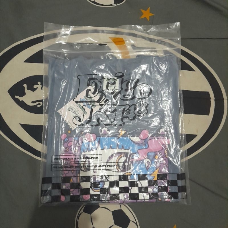 Erigo T-Shirt Freya JKT48 Blue Denim Size M (OFFICIAL)