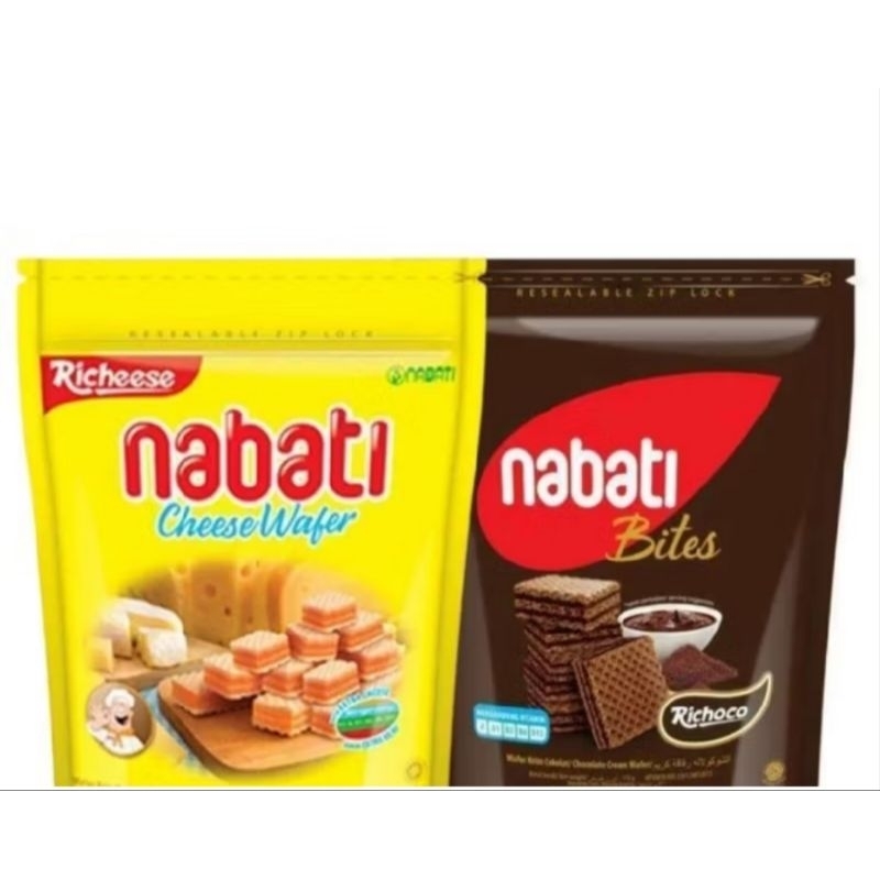 

NABATI WAFER POUCH COKLAT KEJU 120 GR