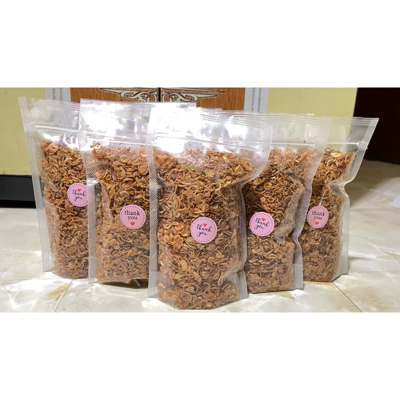 

Bawang Merah Goreng Asli 95 gram (Tanpa Campuran Tepung)