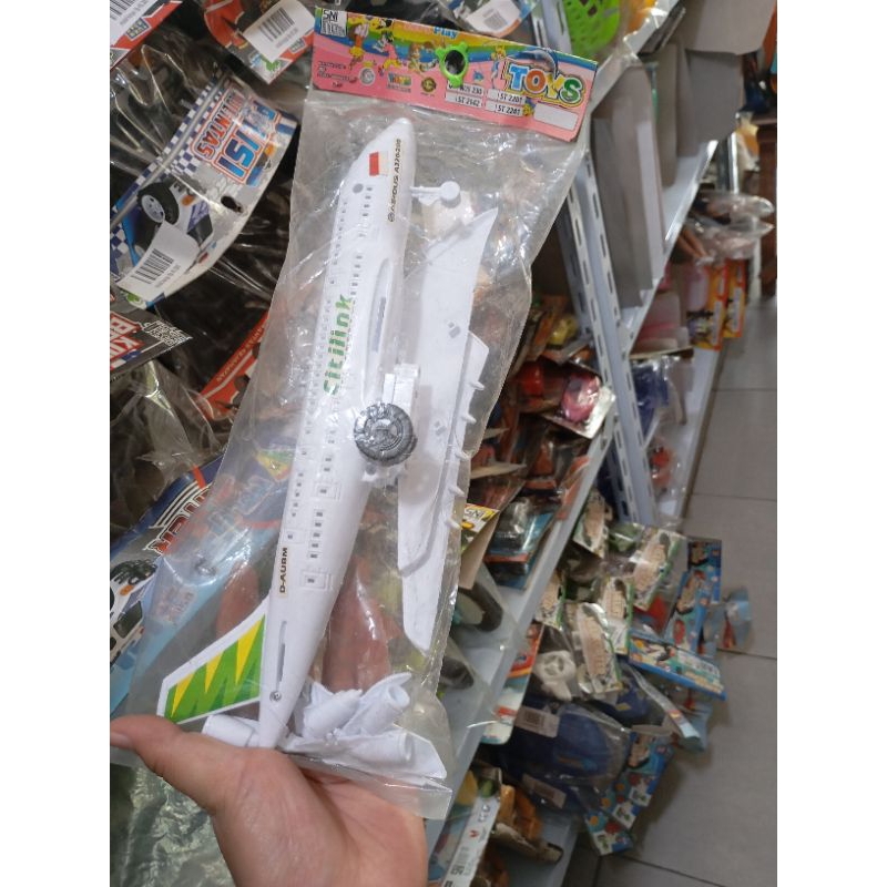 Mainan pesawat terbang Citilink