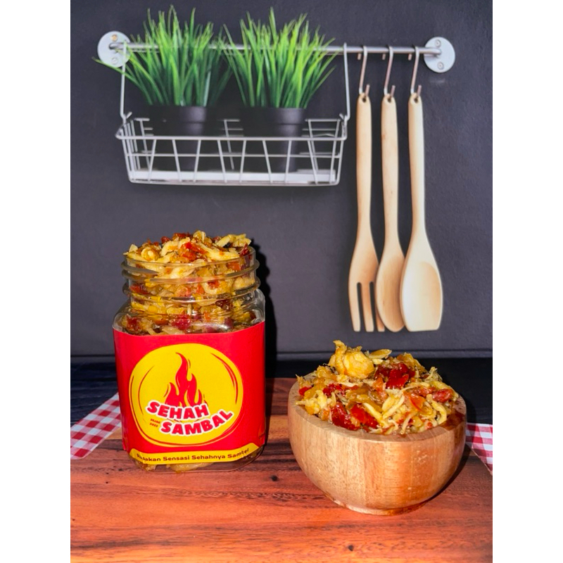 

Sambel Ayam Suwir 150 Gr / Sehah Sambal Ayam Suwir