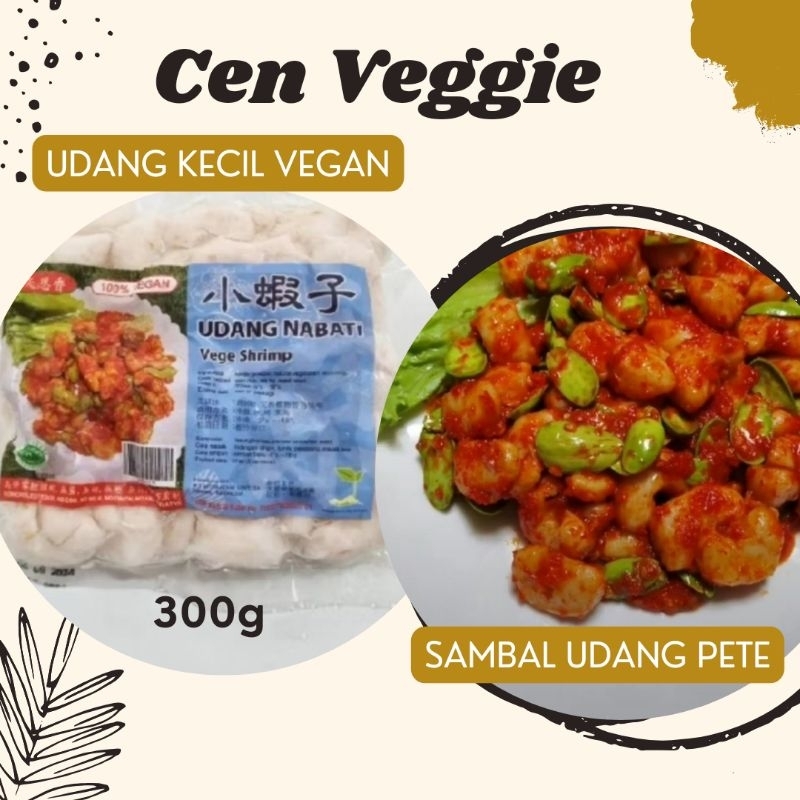 

udang kecil vegan