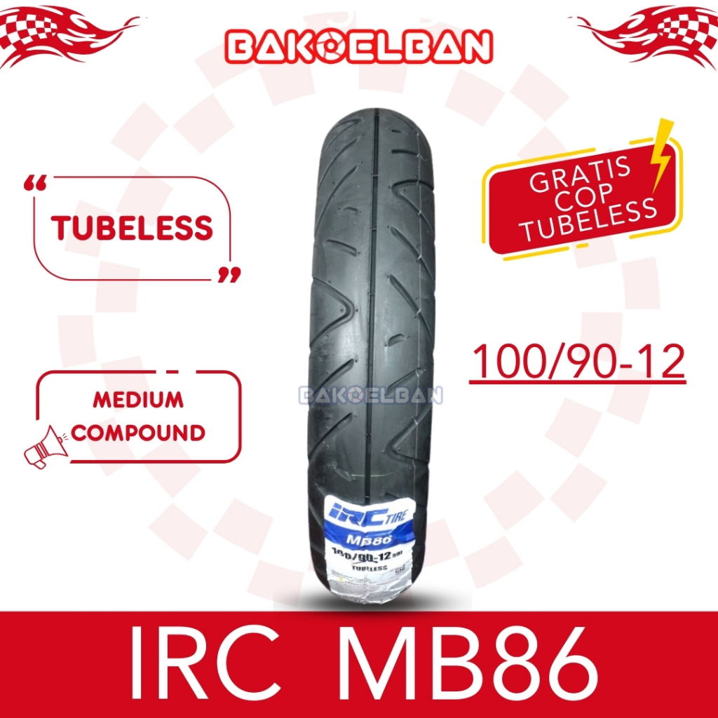 BAN MOTOR IRC MB86 100/90-12