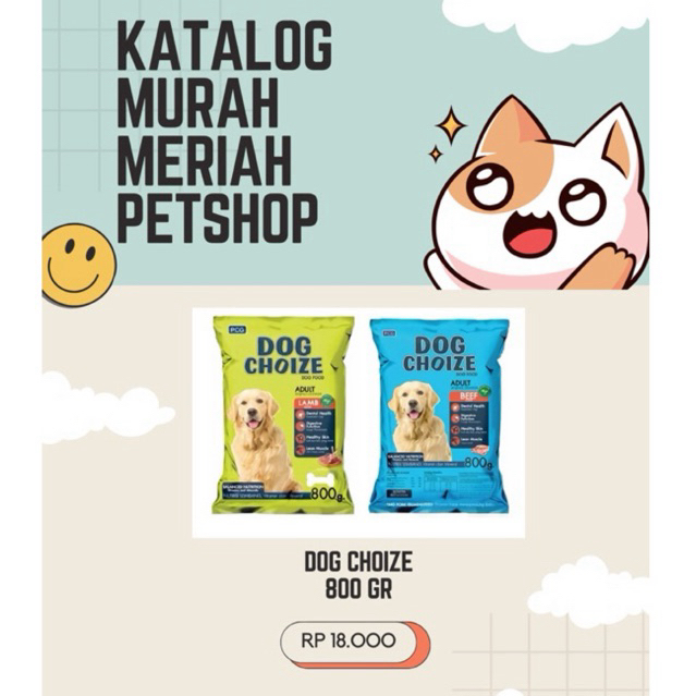 DOG CHOIZE 800 GR