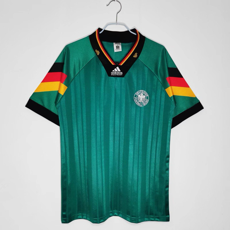 RETRO | JERSEY RETRO JERMAN AWAY HIJAU 1992 GRADE ORI