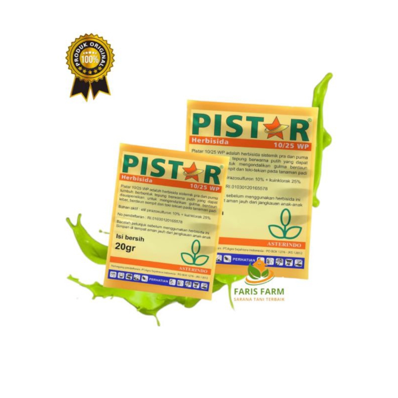 HERBISIDA PISTAR 10/25 WP-20gr, 100gr