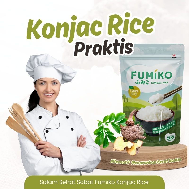 

FUMIKO BERAS PORANG 100 gr Langsung seduh ISO9001