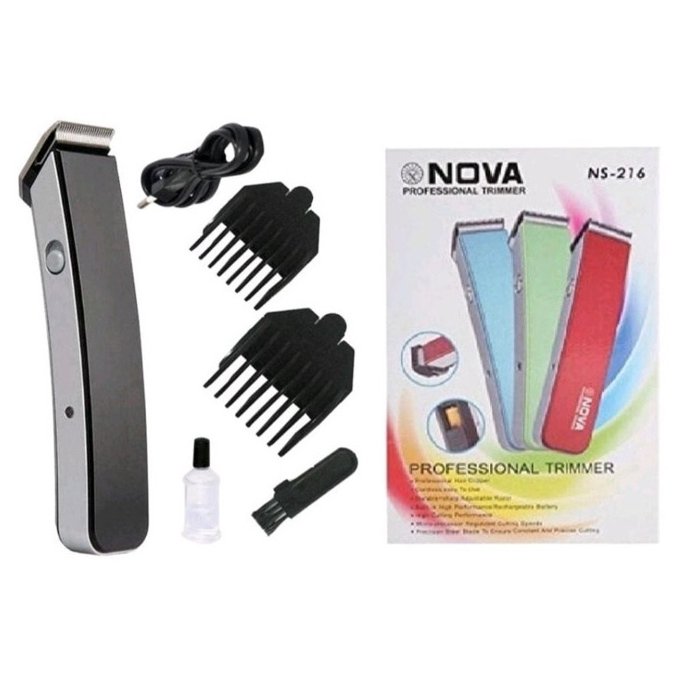 Hot Sell NOVA NS 216 ALAT CUKUR RAMBUT NS216 CUKUR JENGGOTMESIN CUKUR RAMBUT HAIR CLIPPER NOVA 216