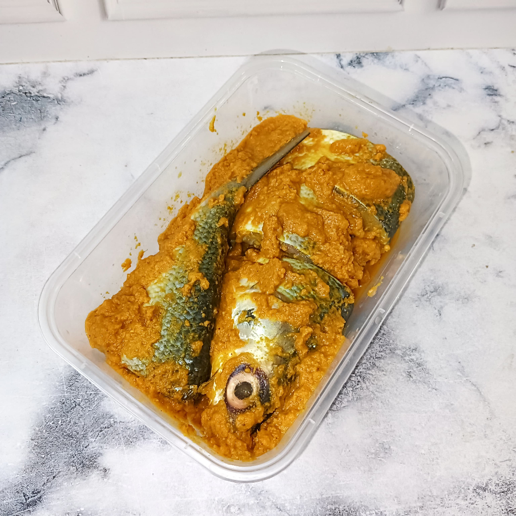 

Ikan Bandeng Potong Bumbu Kuning