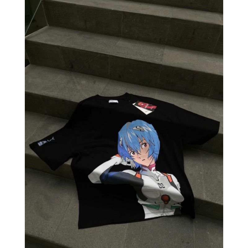 kaos bershka x evangelion