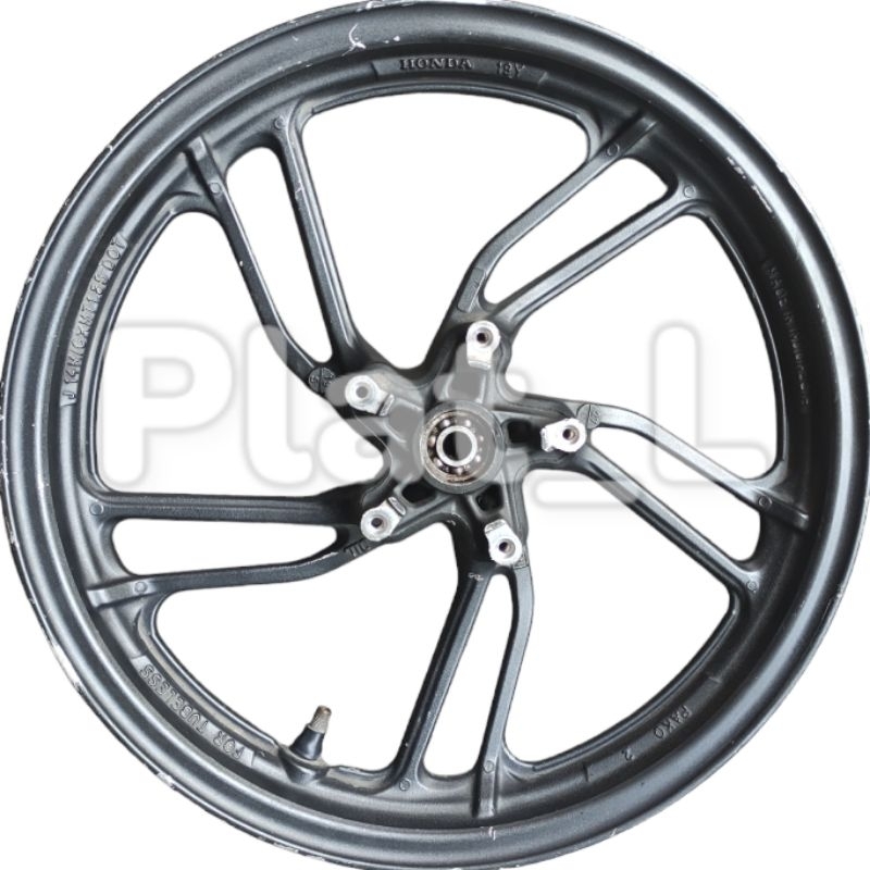 Velg Racing Depan Honda All New Vario 125 150 LED 2018 - 2024 Asli ORI Original AHM Copotan Motor