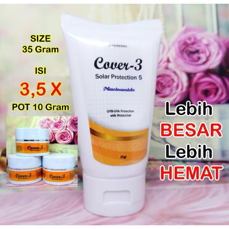 Cover 3 Solar Protection 5 Niacinamide UVA/UV 35 GR
