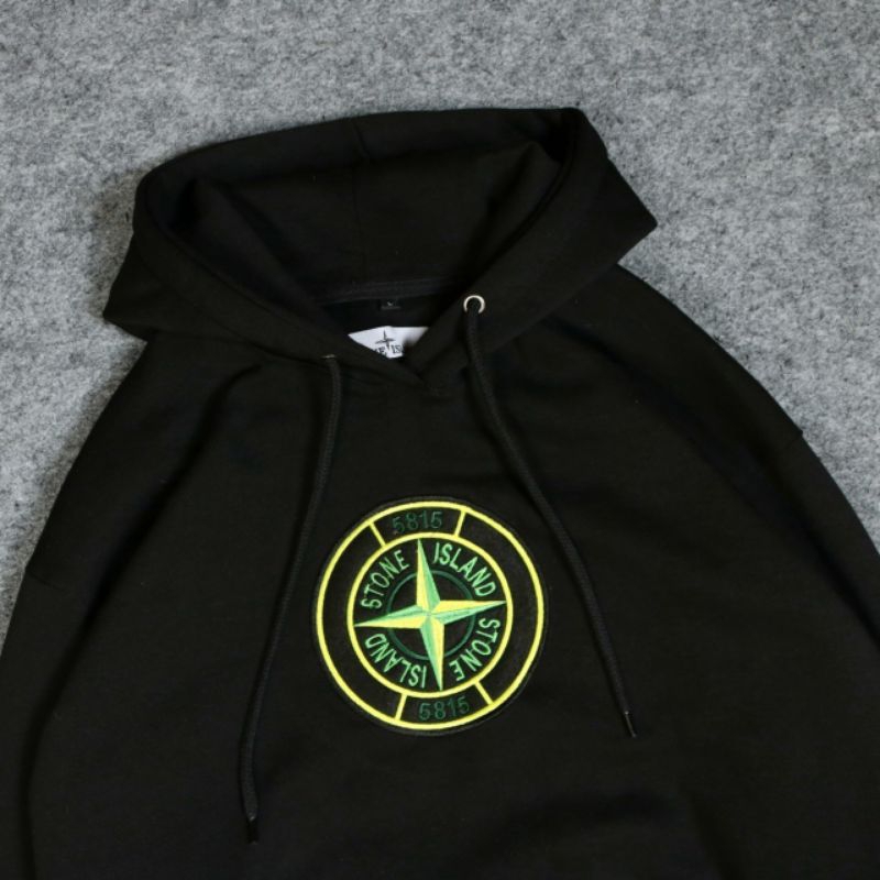 Sweater Hoodie STONE ISLAND 5815 LAKEN Original Premium Full Tag Label