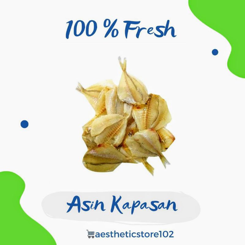 

Ikan Asin Kapasan Pakang 500 Gram Fresh