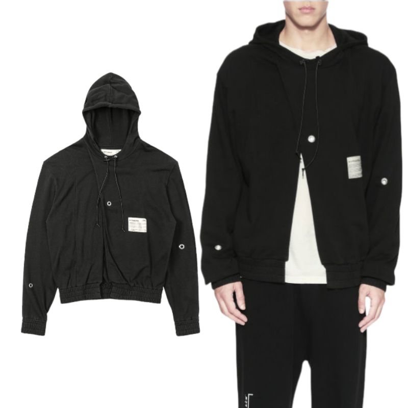 A-COLD-WALL* Asymmetric Front Slit Hoodie ACW