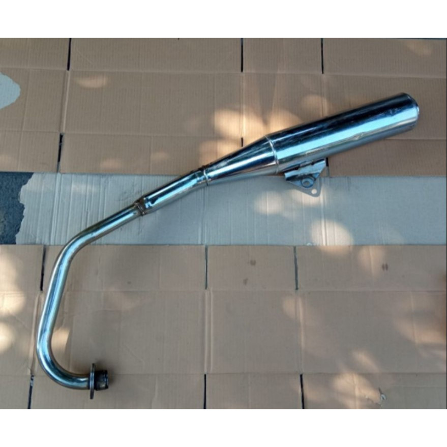 Knalpot Megapro Hiu Original Copotan