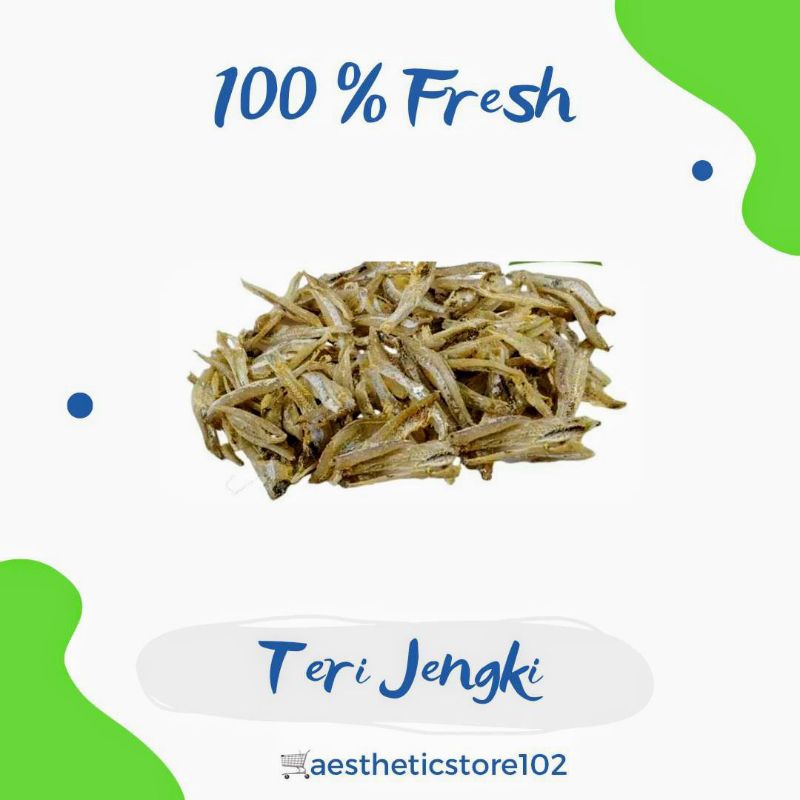 

Ikan Asin Teri Jengki 500 Gram Fresh
