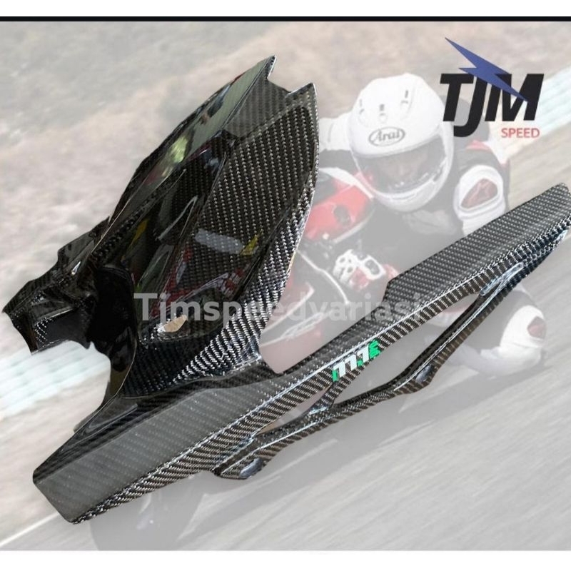 Hugger Arm carbon karbon composite ZX25R by MJ Pro not kabon