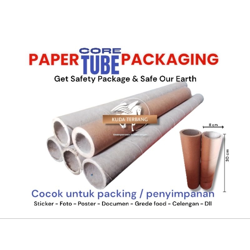 

Paper Core / Slongsong Kertas untuk Packing Aman