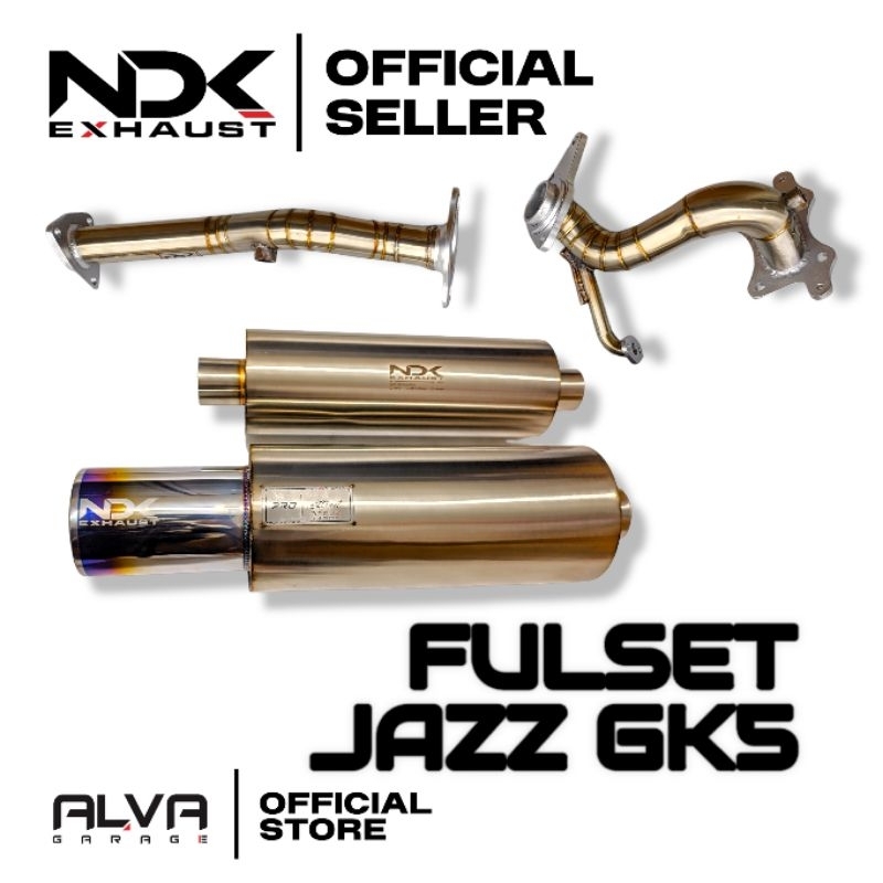 Knalpot Mobil Racing Jazz NDK Knalpot Mobil Jazz Fulset Knalpot Jazz NDK Knalpot Honda Jazz NDK Exha