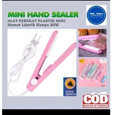 Alat Pres Plastik Listrik Ukuran Mini Fullset Baru