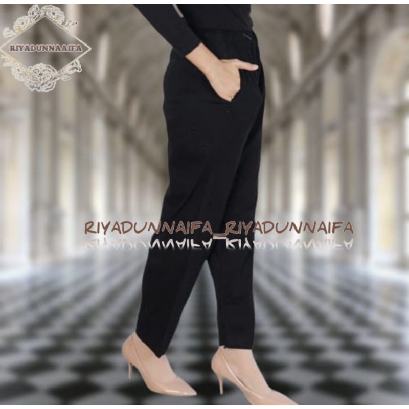 celana umroh dan haji wanita Katun Polos celana ihrom wanita