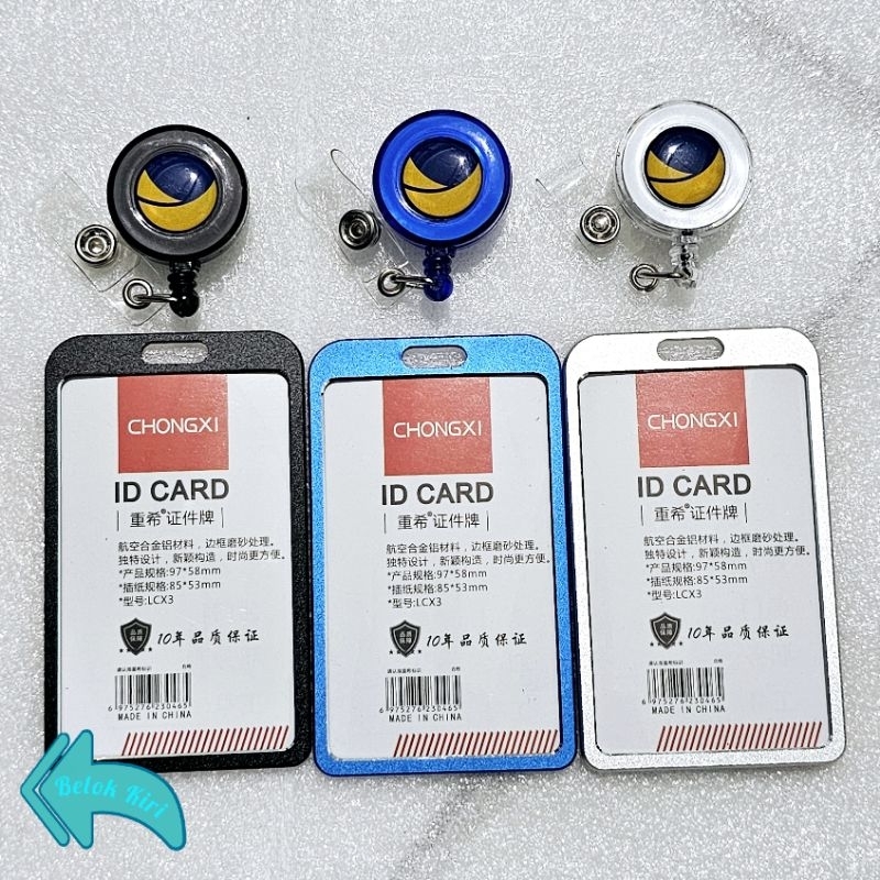 

Tempat Kartu Id Card Aluminium + Yoyo Logo Nasdem