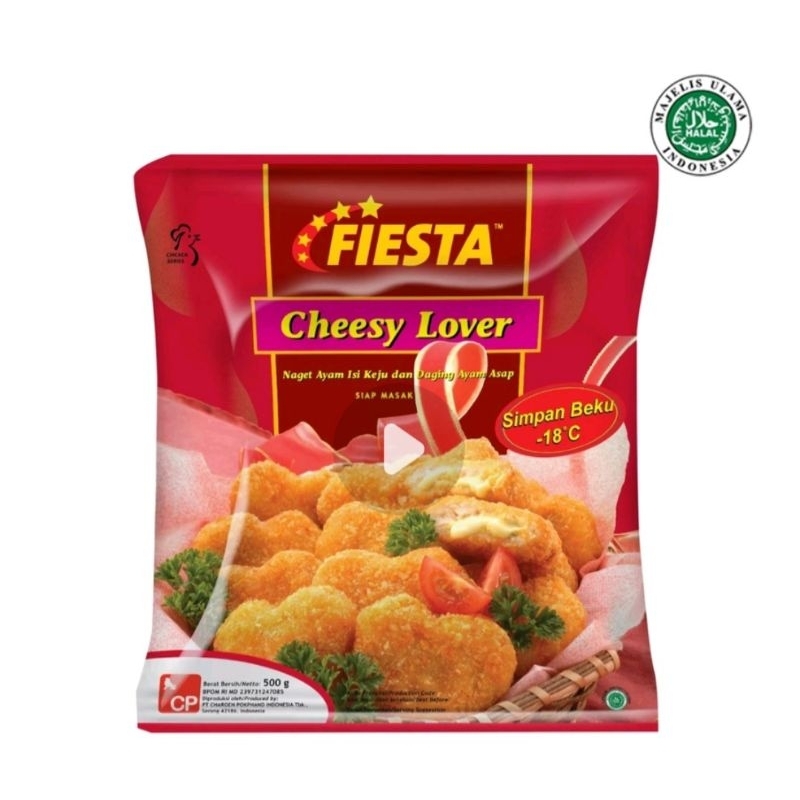 

FROZEN BANDUNG fiesta Chesee lovers 500gr