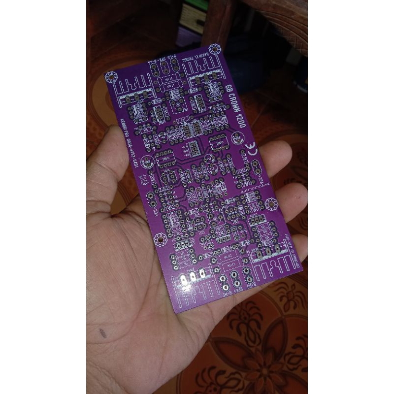 PCB CLASS GB CROWN 1200 UDAH LENGKAP IPUT BALAN