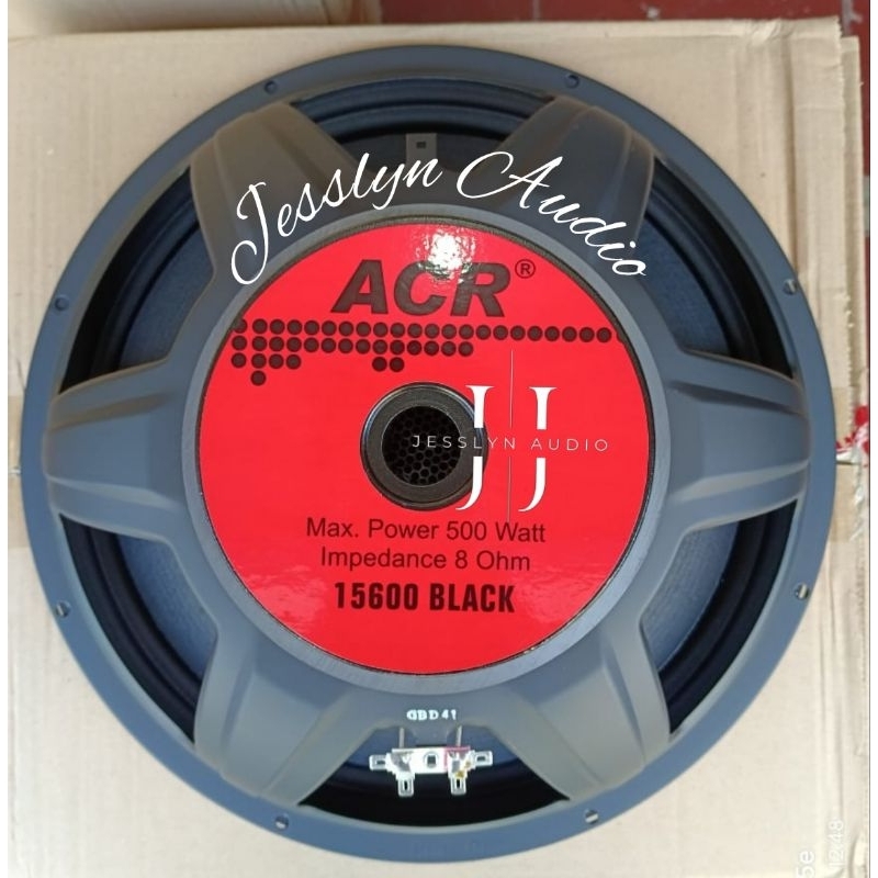 Speaker ACR black 15 inch 15600 original/ speaker ACR 15" 15600