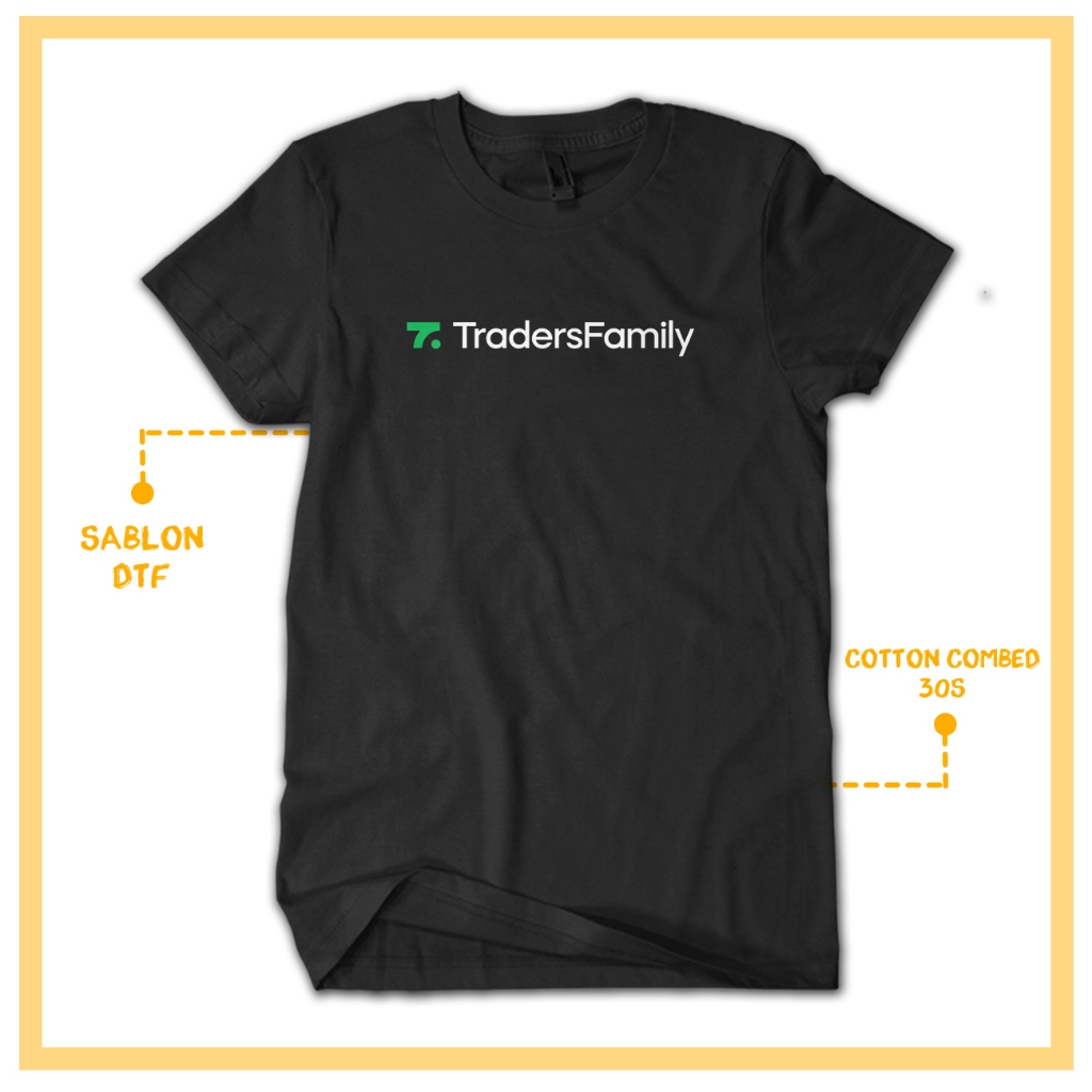 KAOS DISTRO TRADERS FAMILY TRADING POPULER VIRAL TERLARIS NIDARSTORE