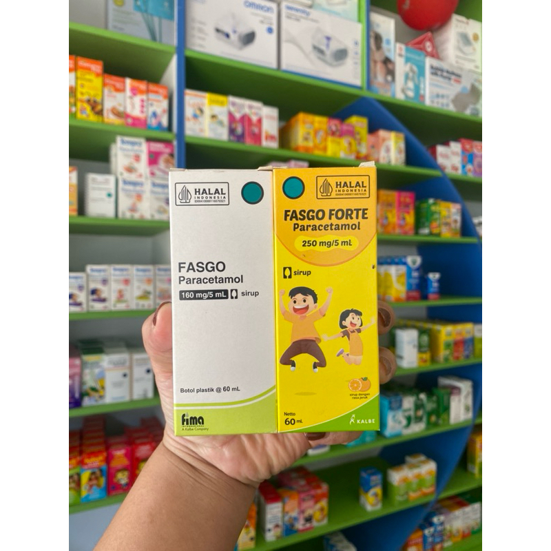 FASGO paracetamol obat demam anak