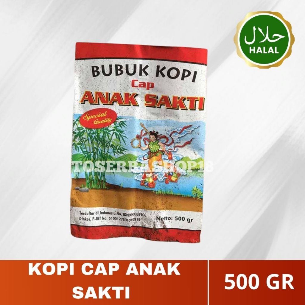 

Kopi Cap Anak Sakti Ekonomis SPECIAL QUALITY 500gr / Bubuk Kopi ASLI MEDAN / Kopi Robusta Lokal