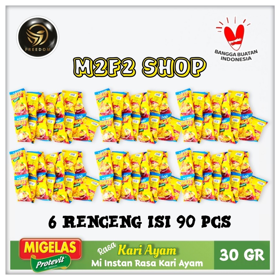 

MIGELAS Protevit Mie Gelas Seduh Kuah Rasa Kari Ayam - 30 gr (Kemasan 6 Renceng)