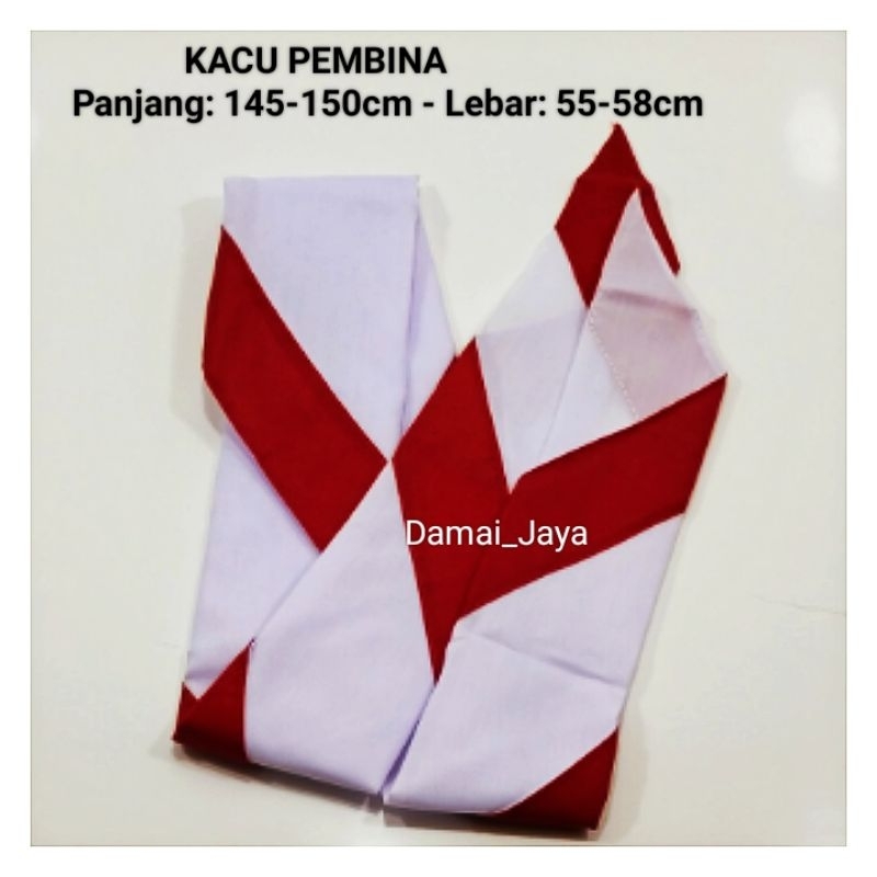 Kacu Pembina Pramuka Jumbo Panjang 150cm Lebar 58cn