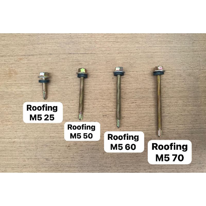 BAUT SEKRUP ROOFING M5 / SKRUP ROOFING 12 x 25 50 60 70 MOONLION