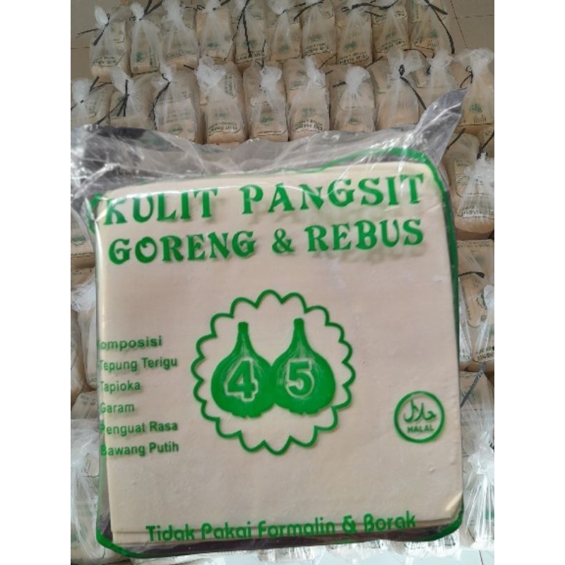 

Pangsit 500g isi 50-60 cocok untuk Pangsit goreng Pangsit rebus dimsum