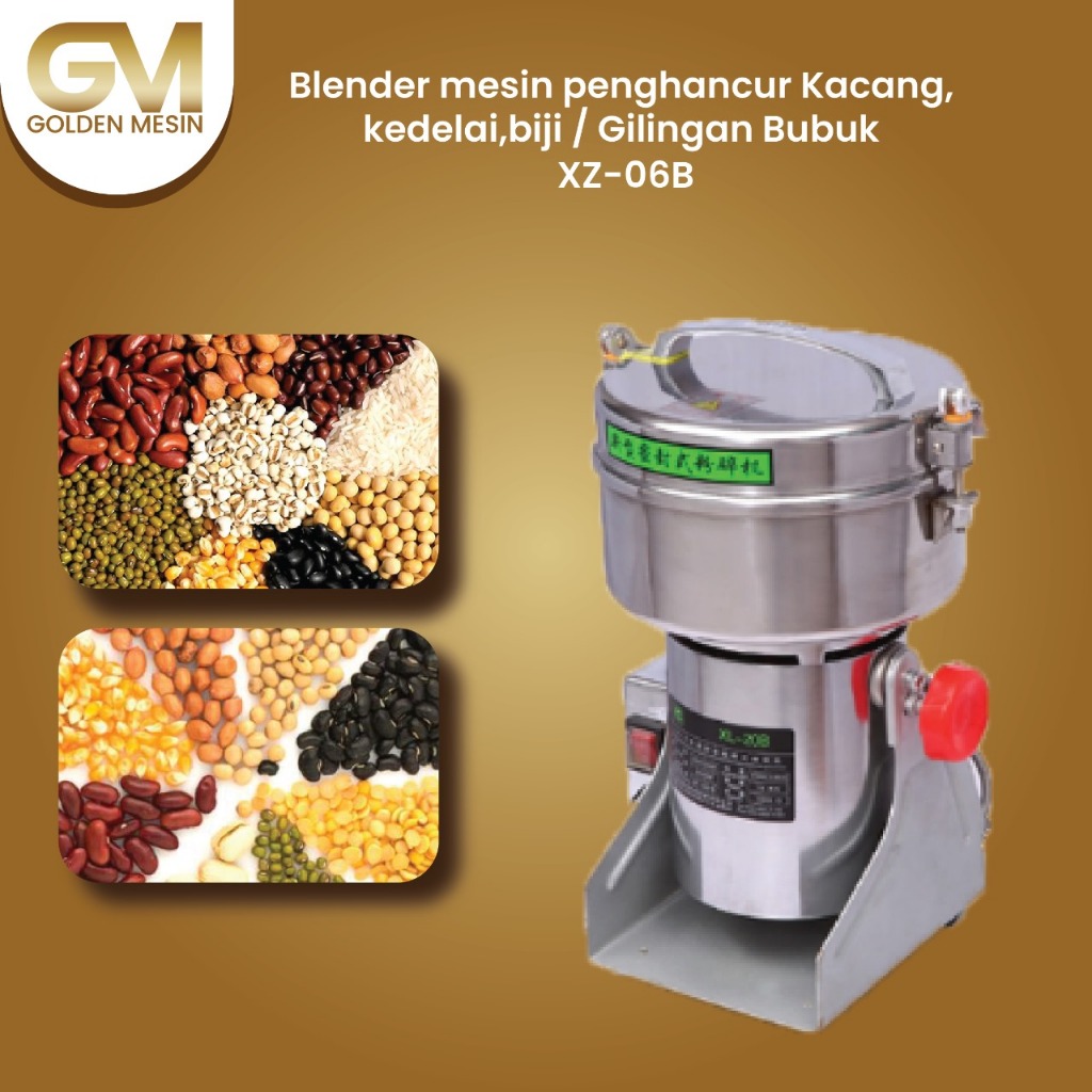 BLENDER MESIN PENGHANCUR KACANG/KEDELAI/BIJI-BIJIAN | GILINGAN BUBUK (xz-06b)