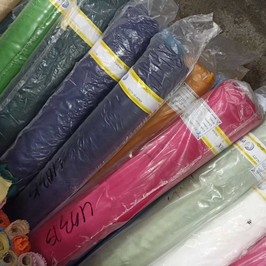 Kain Abutay Filamin Dekorasi Meteran | Kain Bahan Bendera Spanduk Dekorasi Furing Kerajinan Tangan P