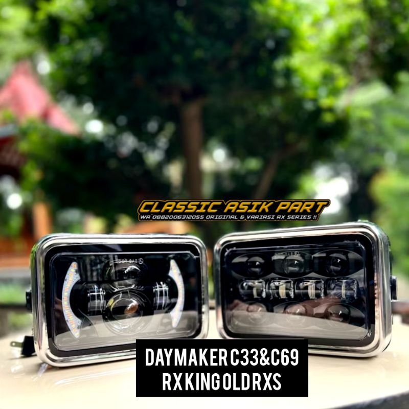 Lampu daymeker rx king lama old rx special kotak set batok lampu