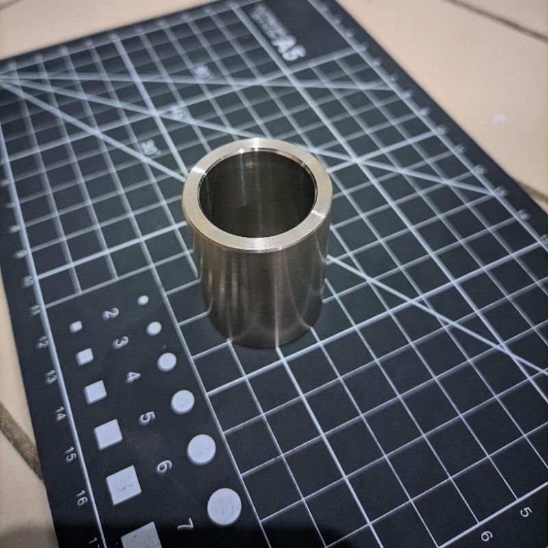 BUSHING CUSTOM ID 14mm, OD 17mm, Panjang 22mm