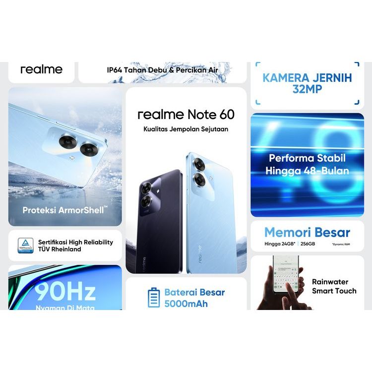 REALME NOTE 60 RAM 6GB/128GB