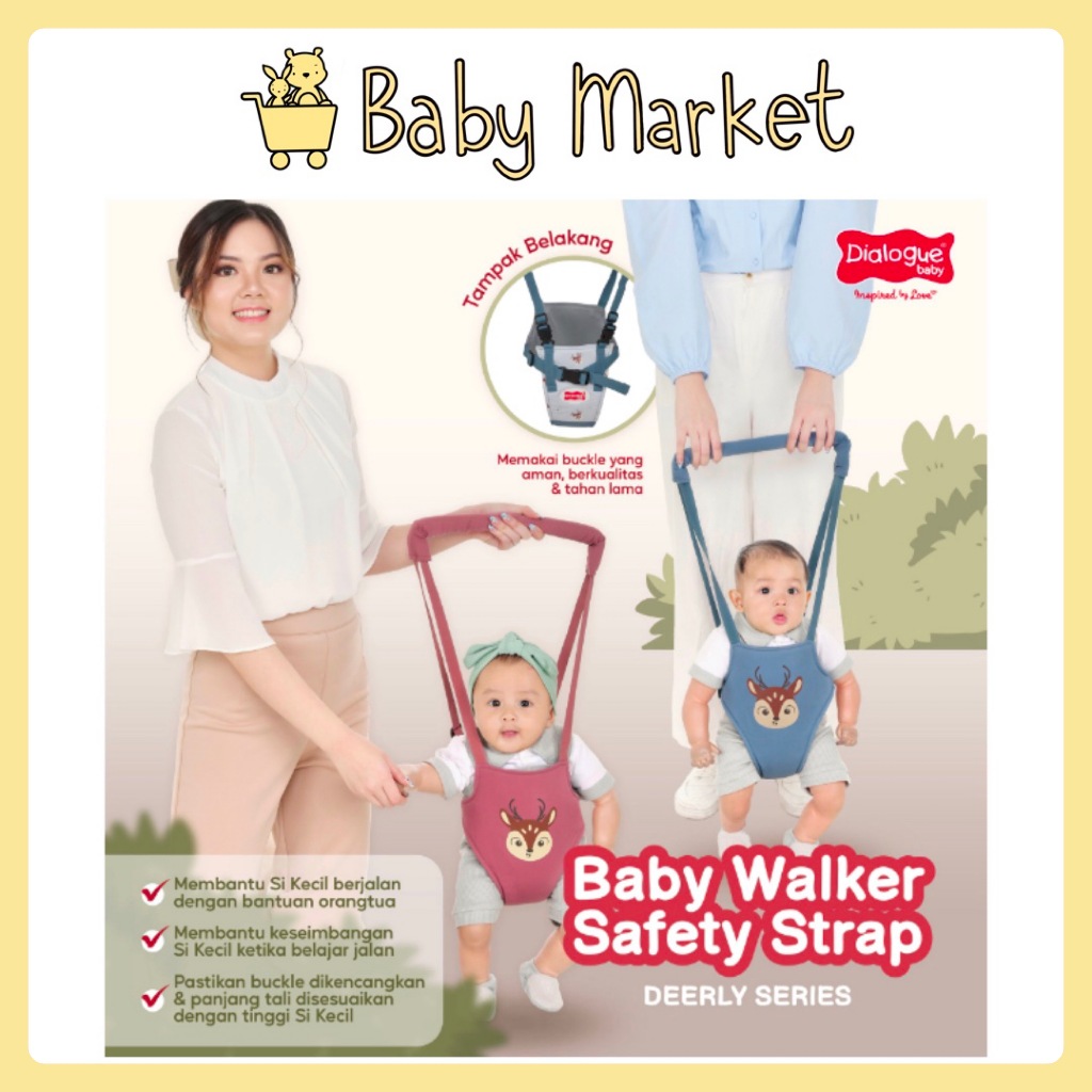 Dialogue Baby Walker Safety Strap Deerly Series DGA4218