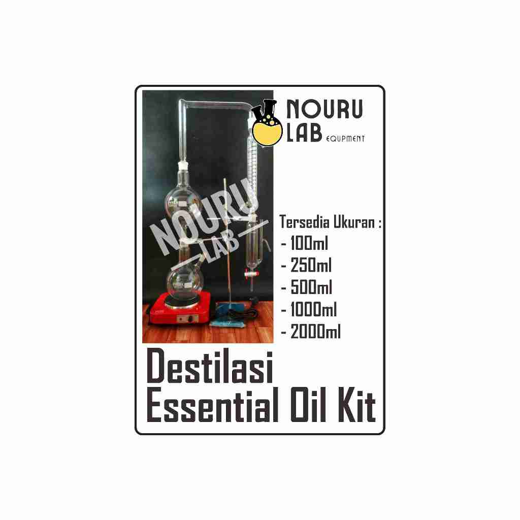 Destilasi Essential Oil Kit - Destilasi Minyak Atsiri