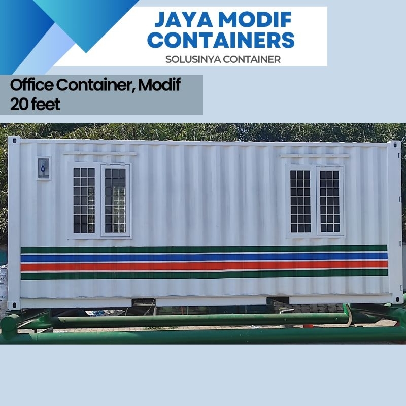 Container Office 20 Feet (Jual/Sewa/Modif) (20ft/40feet) Mess/Office/Storage/Dry/Kosongan