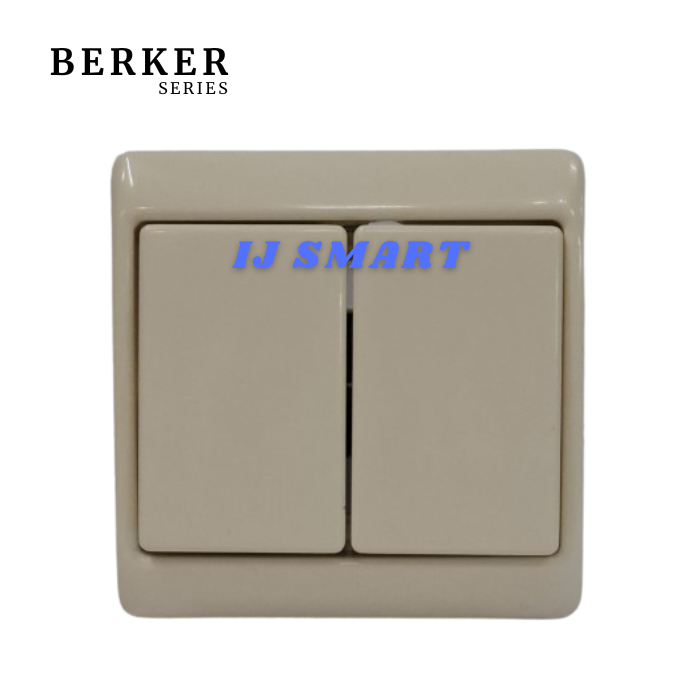 Saklar Seri/ Saklar Double Berker Arsys Cream