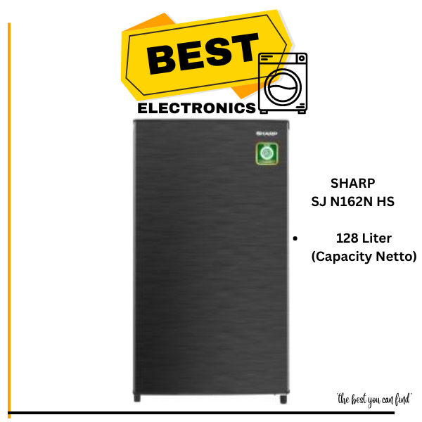 Kulkas 1 Pintu Sharp SJ N162N Sharp SJN 162NHS 162N 162 N NHS 1Pintu Lemari Es 1Pintu Sharp Kulkas